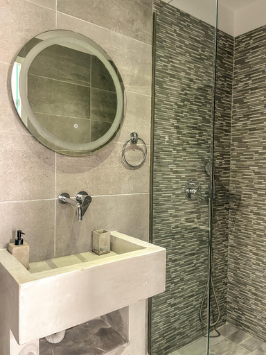 Bathroom, Joanna Apartments, South Aegean