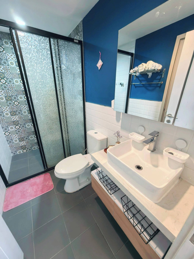 Bathroom 3, Friendly 2BR in Phuket Central With Pool & gym, Phuket Island