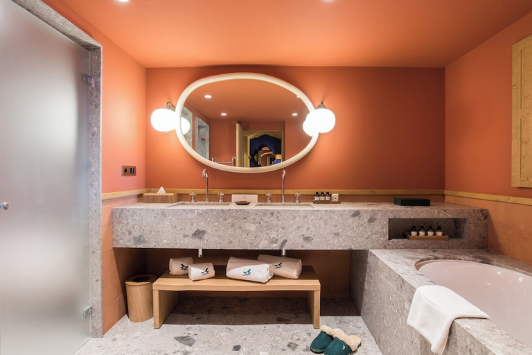 Bathroom 4, Hotel Le Coucou, Savoie
