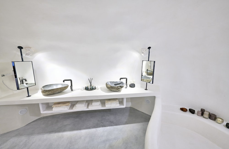Bathroom 4, Cave Suite Oia, South Aegean