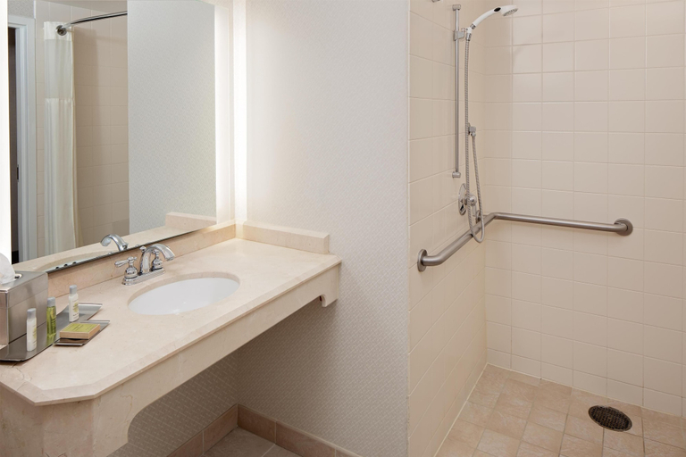 Bathroom 5, DoubleTree by Hilton Irvine - Spectrum, Orange