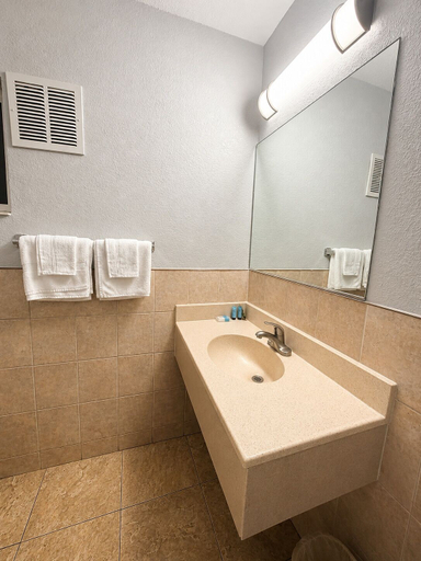 Bathroom 4, Seaway Motel, Los Angeles