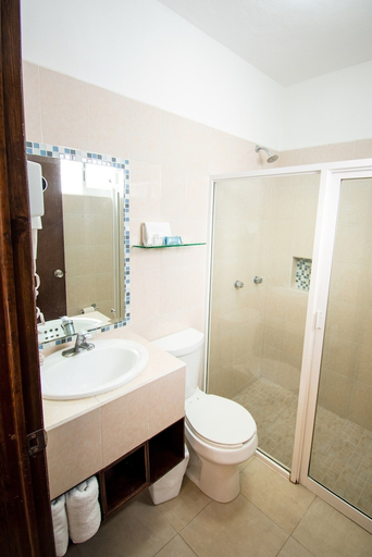 Bathroom, Hotel San Miguel, Tuxtla Gutiérrez