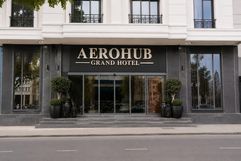 Exterior view 2, aerohub grand hotel, Arnavutkoy