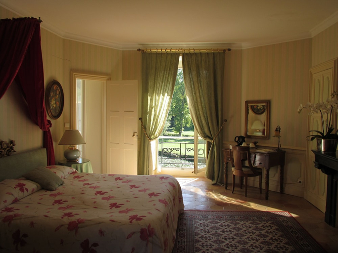 Bedroom 3, Chateau De Vauloge, Sarthe