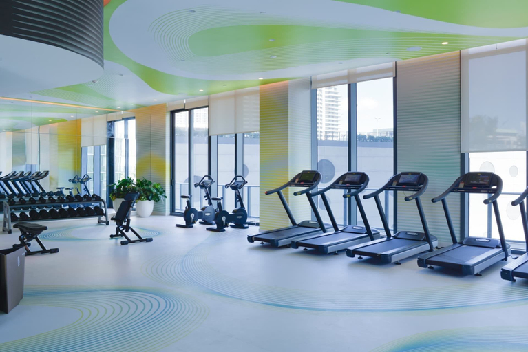 Gym 2, Luxury 3BR - Rooftop Pool - Spa, Miami-Dade