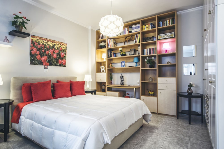 Bedroom 2, Rarakos Houses, Ionian Islands