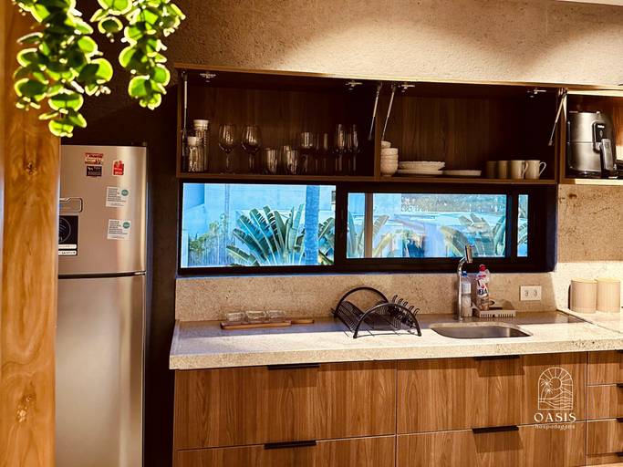 Private kitchen 2, Gamboa Oasis Patacho 180m Praia Patacho, Porto de Pedras
