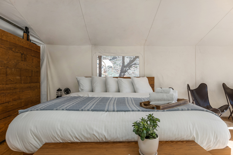 Bedroom 2, Under Canvas Zion, Washington