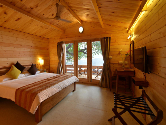 Bedroom 3, Cabanas By Justa Bay 15, North Goa