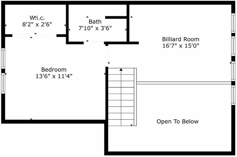 Floor plan 5, Three Little Bears, Sevier