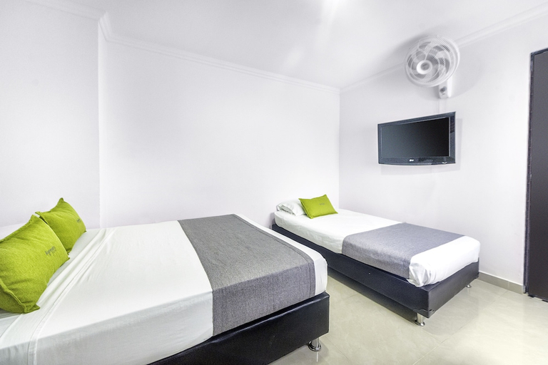 Bedroom 1, Hotel Park 6, Medellín