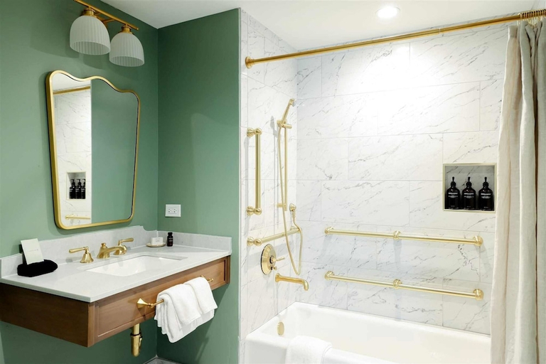 Bathroom 4, Artmore Hotel, Atlanta
