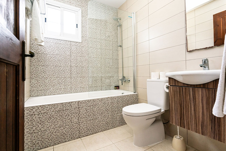 Bathroom, Kotsias Corallia Villas