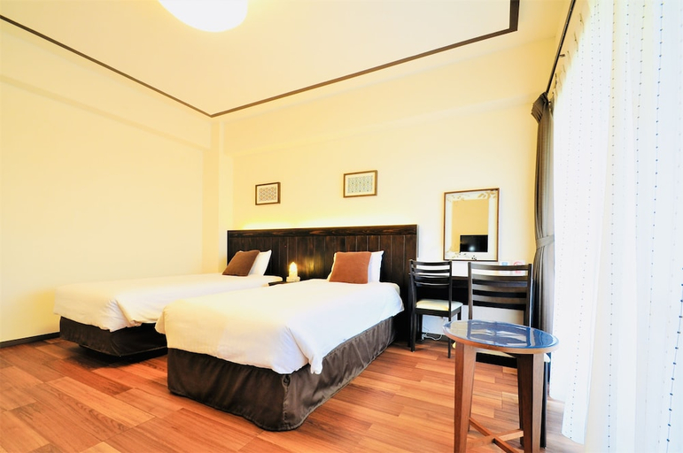 Bedroom 2, Pension Sunset Beach, Motobu