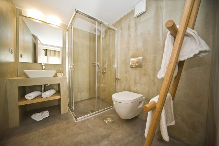 Bathroom 3, Pepi Boutique Hotel, Crete