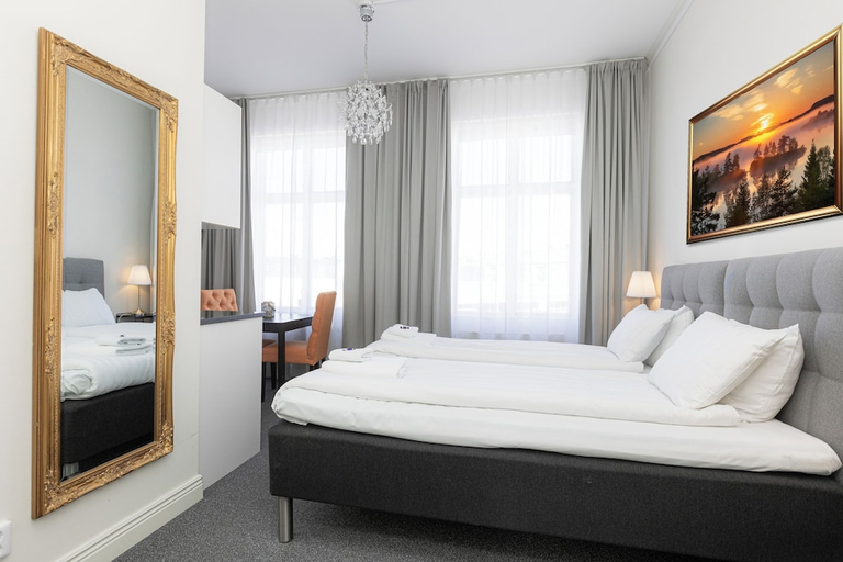 Bedroom 2, Pensionat Drottninggatan 11, Boden