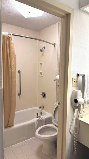 Bathroom, Executive Inn, Dallas