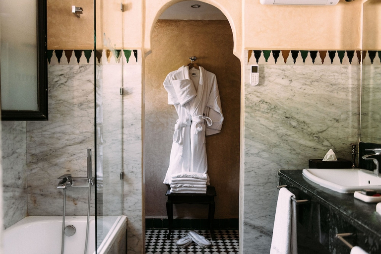 Bathroom 4, Riad Maison Bleue, Fès