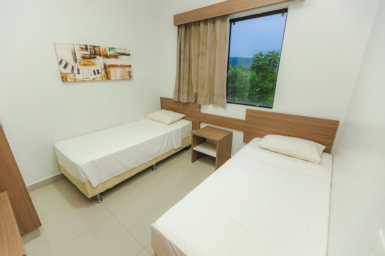 Bedroom 2, Marina Flat And Nautica, Caldas Novas