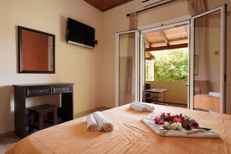 Bedroom 4, Erifili Apartments, Ionian Islands