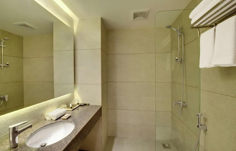 Bathroom 4, Hotel Suba Elite Vadodara, Vadodara