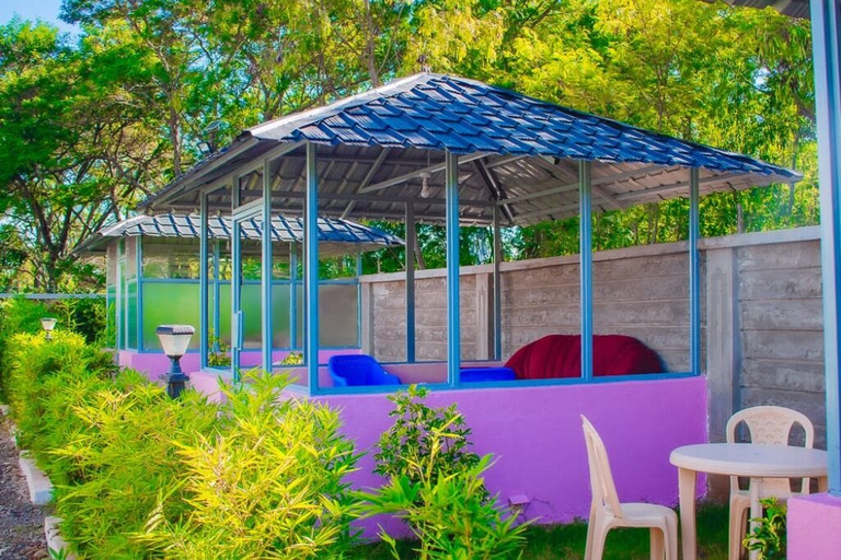 Outdoor dining, theSuperblane Resort, Kiharu