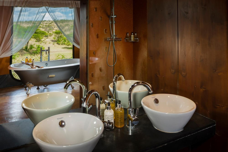 Bathroom 3, Mahali Mzuri - All-Inclusive, Narok West