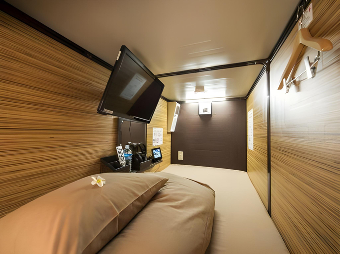 Bedroom 5, Anshin oyado Tokyo Man Ginza Shimbashi Station, Minato