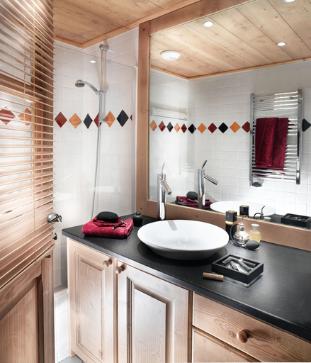 Bathroom, CGH Residences & Spas La Ferme Du Val Claret, Savoie