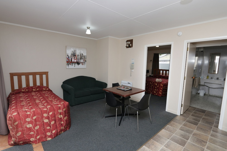 Bedroom 3, Commodore Motor Lodge, Ashburton