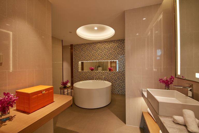 Bathroom 3, Shuguang The Hotel V Hefei Yaohai, Hefei