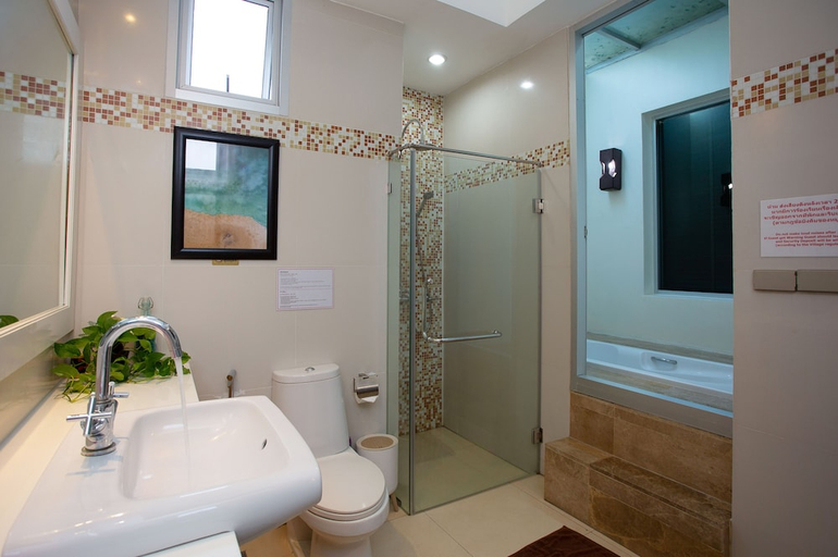Bathroom 4, Nirvana Platinum Bbq Villa 7 Bedroom, Sattahip