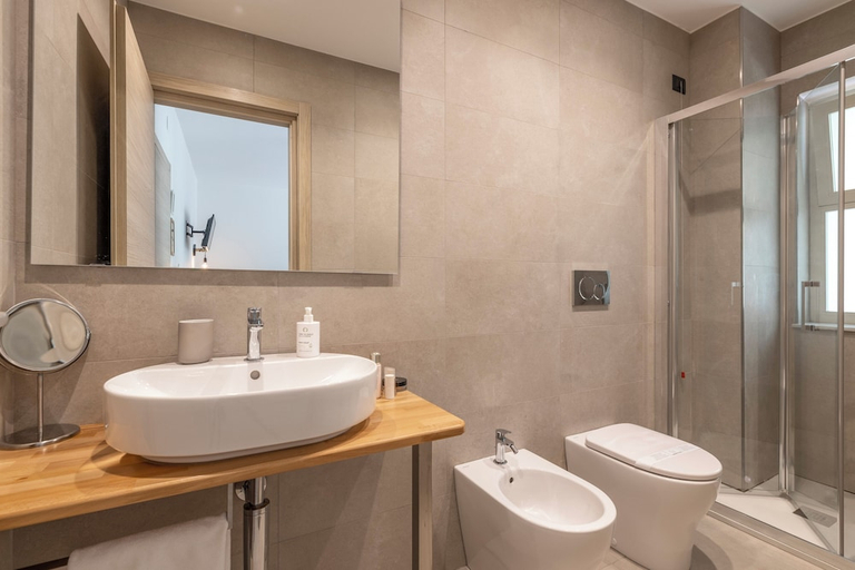 Bathroom, Residence Villa Giardini, Messina