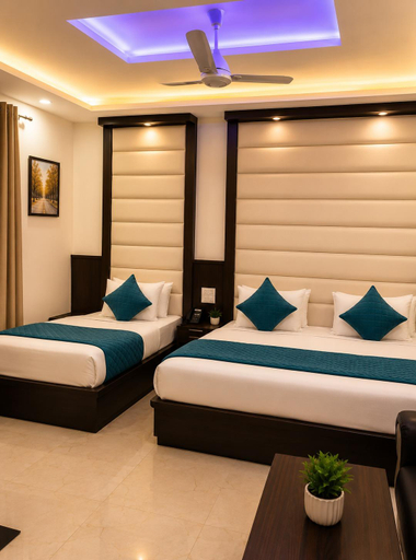 Bedroom 3, Hotel JP International, Reasi