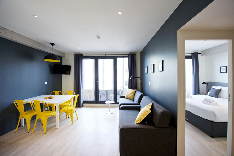 Bedroom 3, Staycity Aparthotel Lyon Garibaldi, Rhône