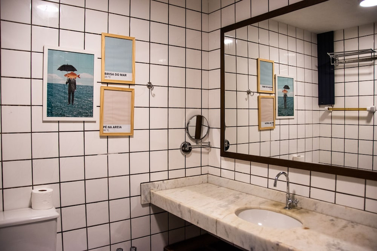 Bathroom 2, Selina Floripa, Florianopolis