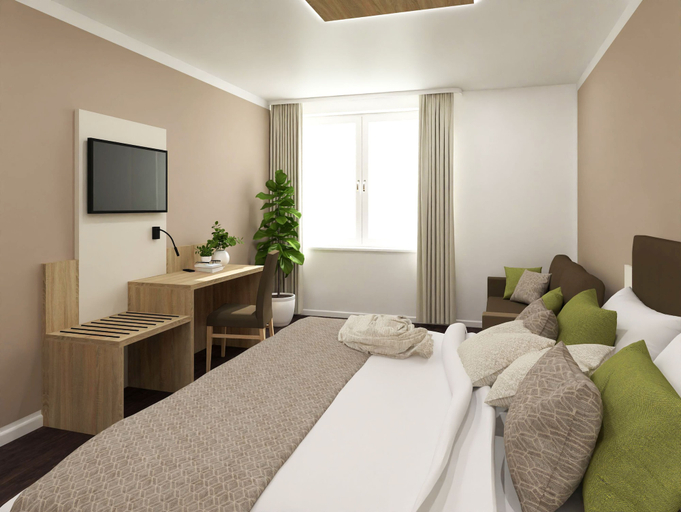 Bedroom 4, Stadthotel im Kolpinghaus Lingen, Emsland