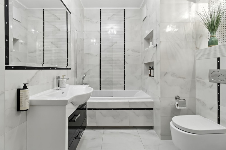 Bathroom 3, Exclusive Apartments - Atelier Residence, Warsaw