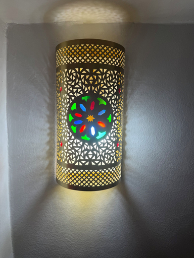 Interior detail, Saphir bleu Fes 12 century luxury, Fès