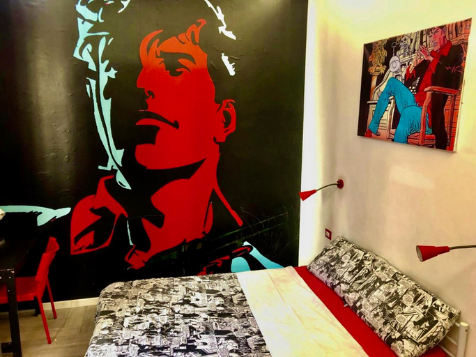 Bedroom 4, Comics Guesthouse, Rome