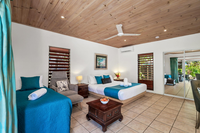 Bedroom 3, Mission Beach Shores Chalets, Cardwell