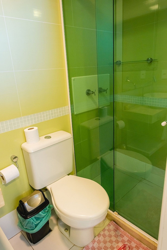 Bathroom 5, Beach Class Fortaleza Praia de Iracema, Fortaleza