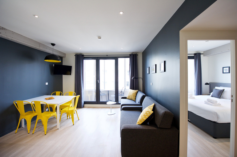 Bedroom 3, Staycity Aparthotel Lyon Garibaldi, Rhône