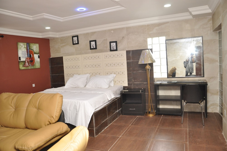 Bedroom 2, Inglesias Suites, Surulere