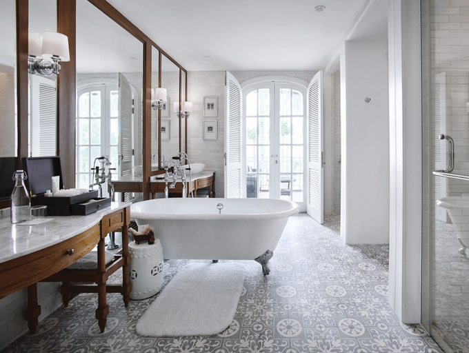 Bathroom 5, The Sanchaya, Bintan Regency