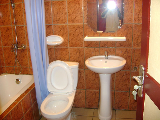 Bathroom 3, Saffana Hotel, Wouri