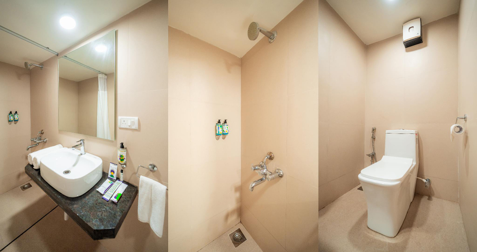 Bathroom 5, Treebo Sunshine Beach Resort with Swimming Pool , North Goa