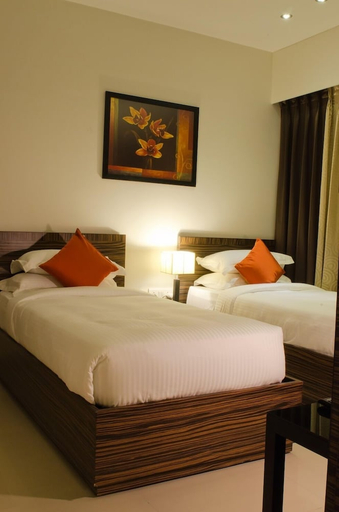 Bedroom 2, The Haven Serviced Residences, Pune