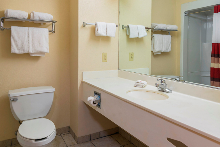 Bathroom 4, Red Roof Inn South Bend - Mishawaka, Saint Joseph